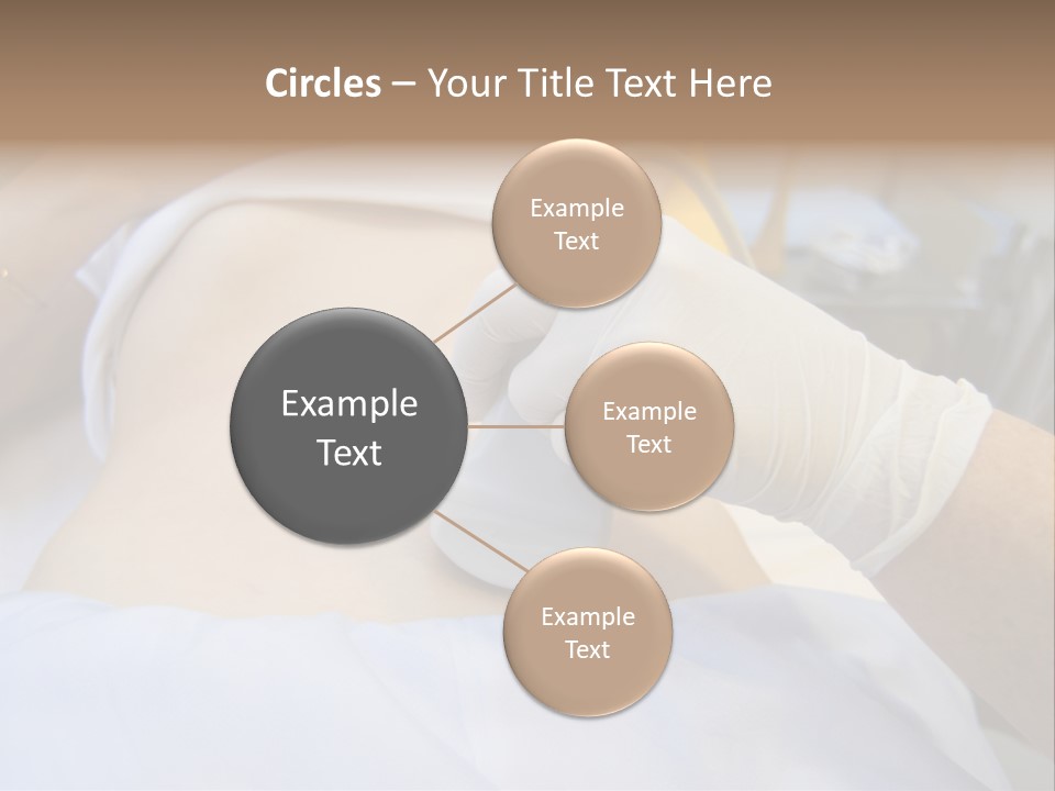 Scanning Of A Stomach Of Pregnant Woman PowerPoint Template