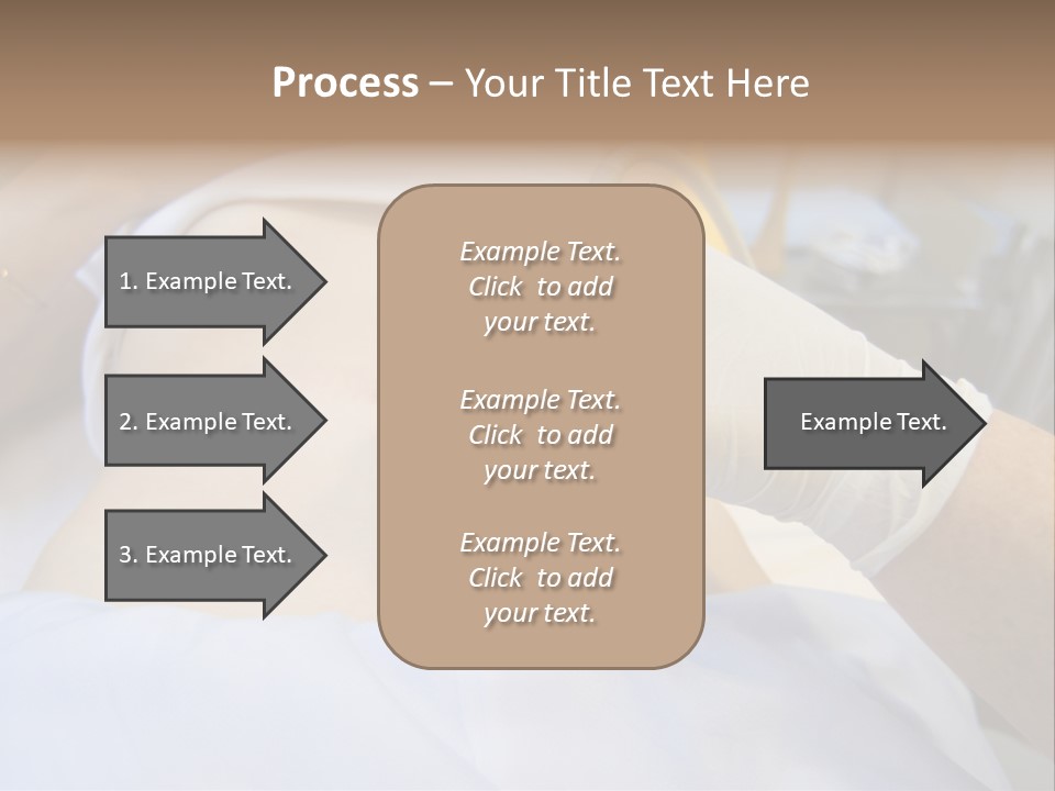 Scanning Of A Stomach Of Pregnant Woman PowerPoint Template