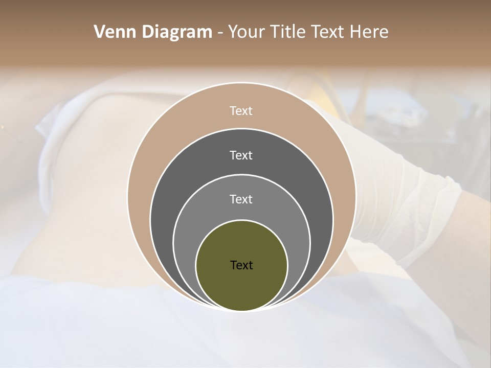 Scanning Of A Stomach Of Pregnant Woman PowerPoint Template