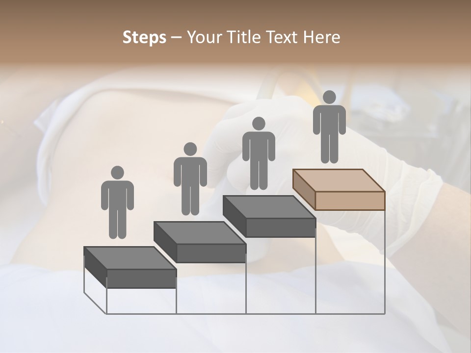 Scanning Of A Stomach Of Pregnant Woman PowerPoint Template