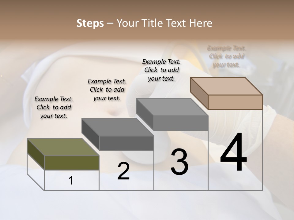 Scanning Of A Stomach Of Pregnant Woman PowerPoint Template