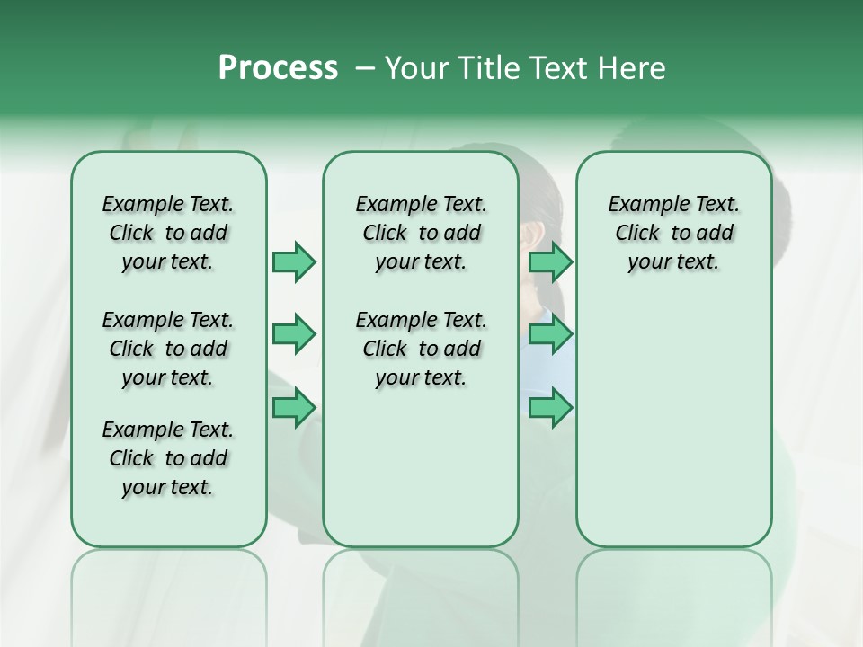 Asian Woman And Male Hanging Art On Wall. Square Composition. PowerPoint Template
