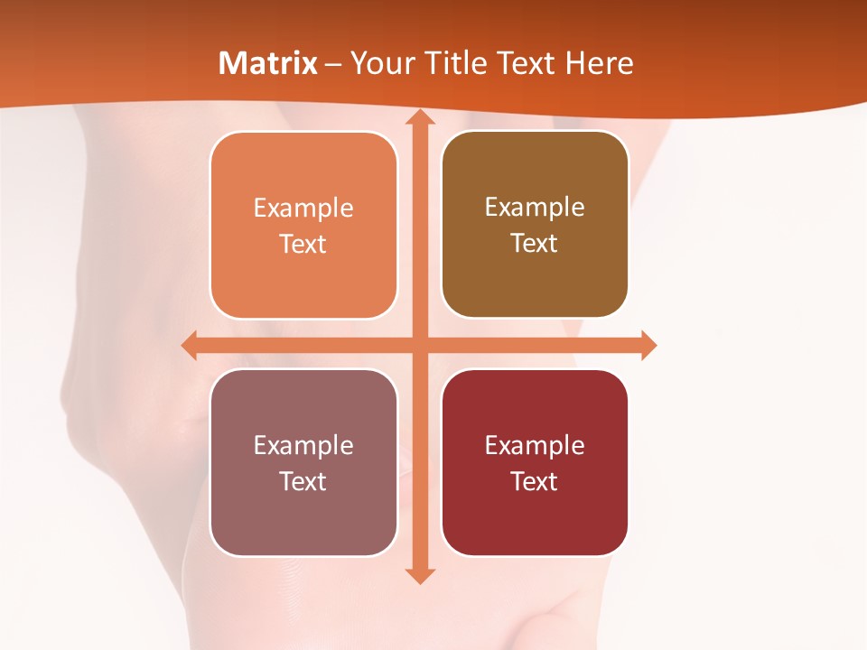 Massage And Leaving Of The Female Feet Bared By A Foot, Isolated On A White Background, Please See Some Of My Other Parts Of A Images PowerPoint Template