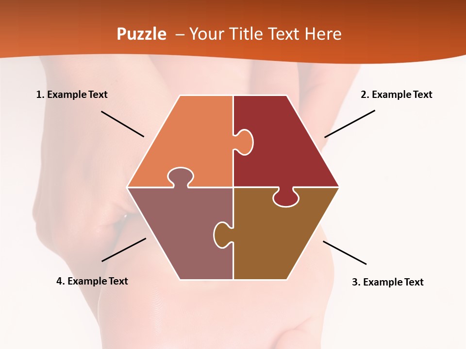 Massage And Leaving Of The Female Feet Bared By A Foot, Isolated On A White Background, Please See Some Of My Other Parts Of A Images PowerPoint Template