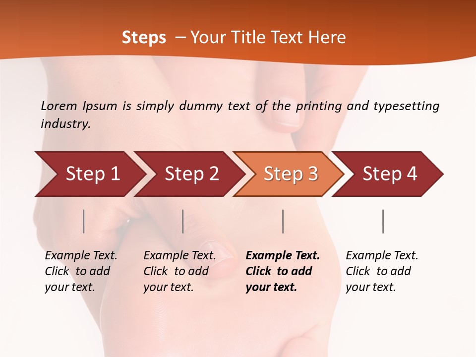 Massage And Leaving Of The Female Feet Bared By A Foot, Isolated On A White Background, Please See Some Of My Other Parts Of A Images PowerPoint Template