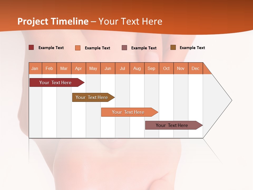 Massage And Leaving Of The Female Feet Bared By A Foot, Isolated On A White Background, Please See Some Of My Other Parts Of A Images PowerPoint Template