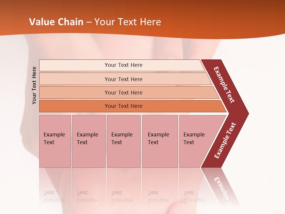 Massage And Leaving Of The Female Feet Bared By A Foot, Isolated On A White Background, Please See Some Of My Other Parts Of A Images PowerPoint Template