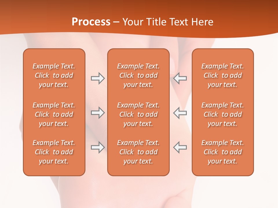 Massage And Leaving Of The Female Feet Bared By A Foot, Isolated On A White Background, Please See Some Of My Other Parts Of A Images PowerPoint Template