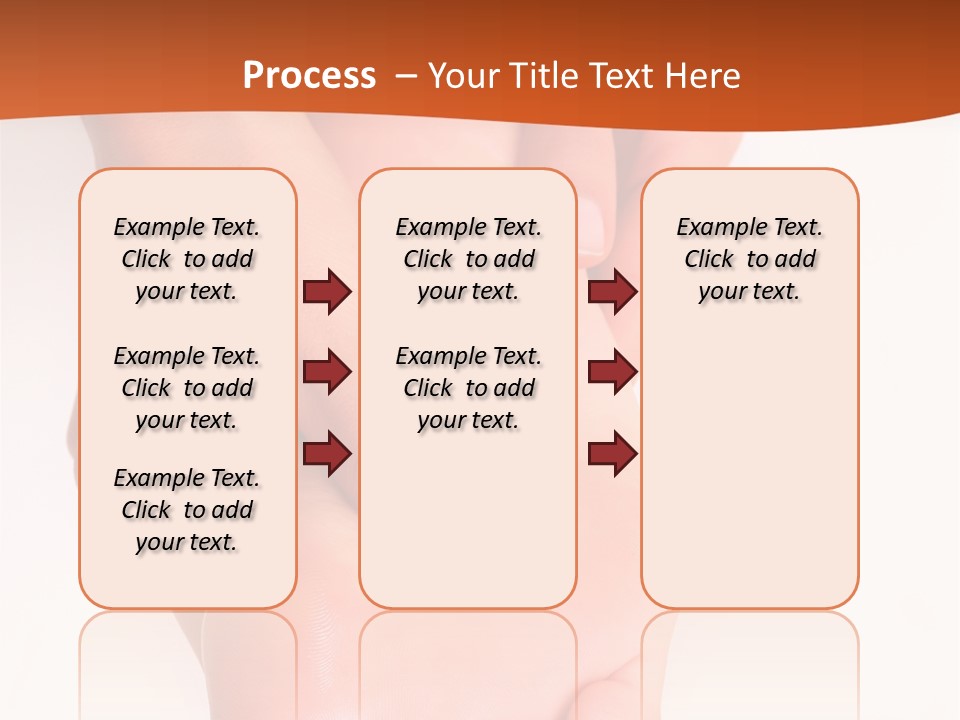 Massage And Leaving Of The Female Feet Bared By A Foot, Isolated On A White Background, Please See Some Of My Other Parts Of A Images PowerPoint Template
