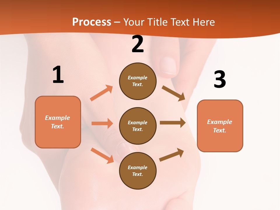 Massage And Leaving Of The Female Feet Bared By A Foot, Isolated On A White Background, Please See Some Of My Other Parts Of A Images PowerPoint Template