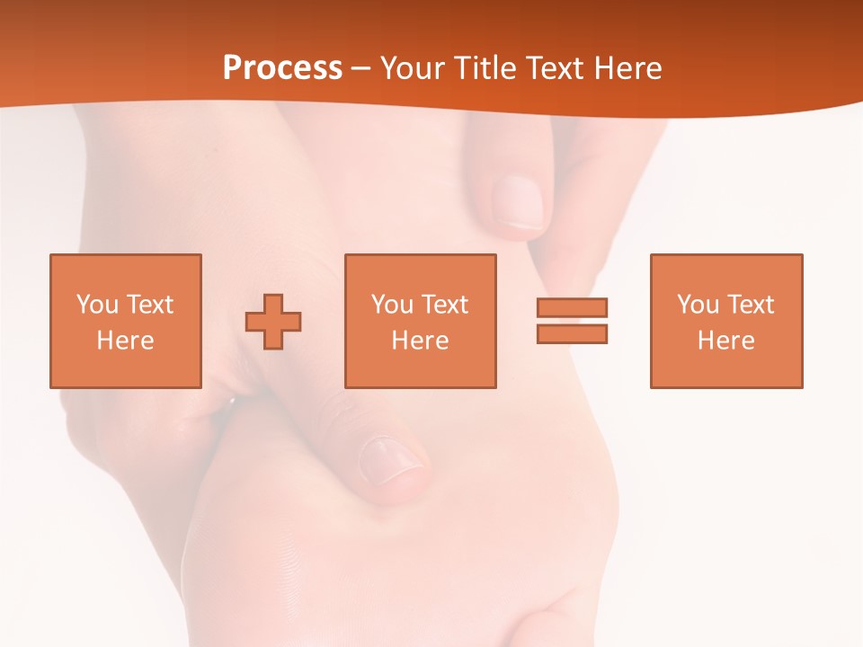 Massage And Leaving Of The Female Feet Bared By A Foot, Isolated On A White Background, Please See Some Of My Other Parts Of A Images PowerPoint Template