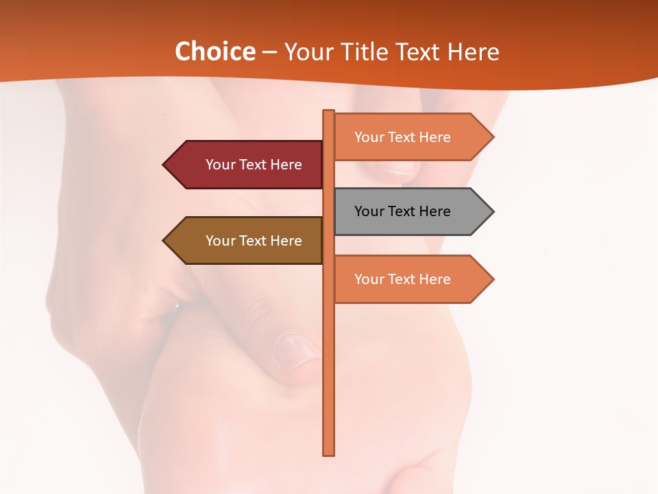 Massage And Leaving Of The Female Feet Bared By A Foot, Isolated On A White Background, Please See Some Of My Other Parts Of A Images PowerPoint Template