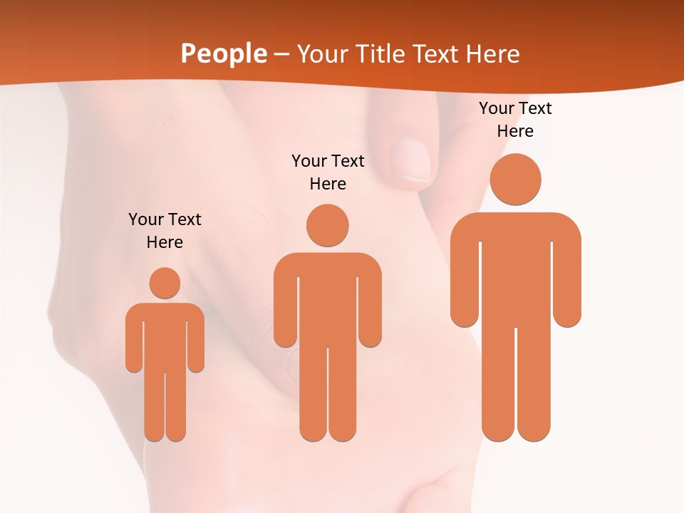 Massage And Leaving Of The Female Feet Bared By A Foot, Isolated On A White Background, Please See Some Of My Other Parts Of A Images PowerPoint Template