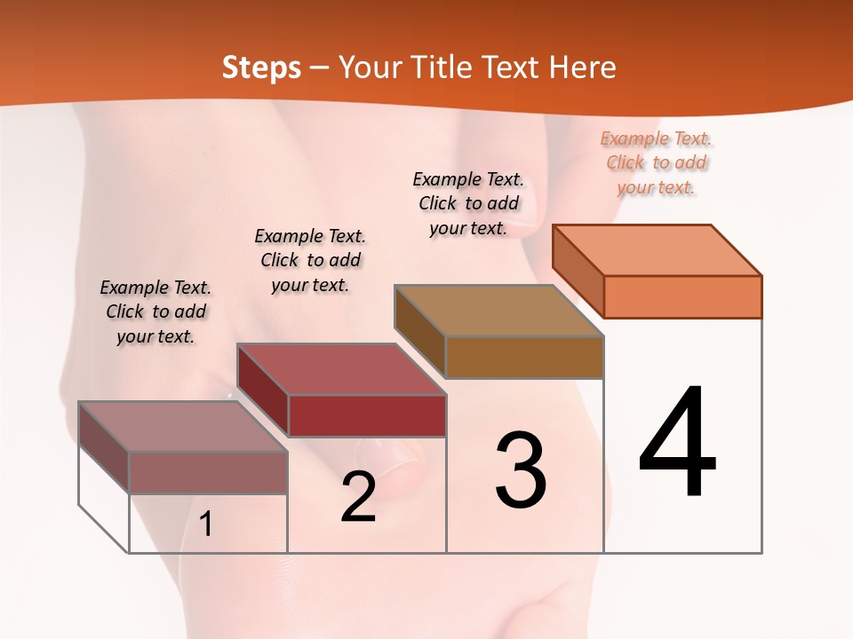 Massage And Leaving Of The Female Feet Bared By A Foot, Isolated On A White Background, Please See Some Of My Other Parts Of A Images PowerPoint Template