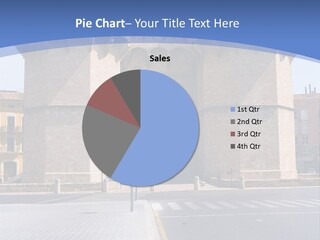 Medieval Twin-Towered Gates Torres De Serranos - Valencia, Spain PowerPoint Template