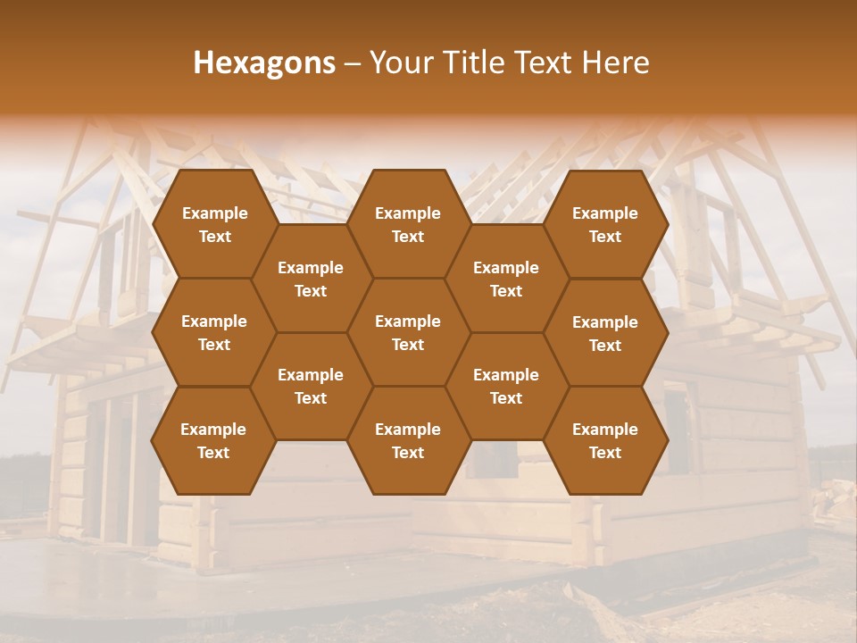 Wooden House PowerPoint Template