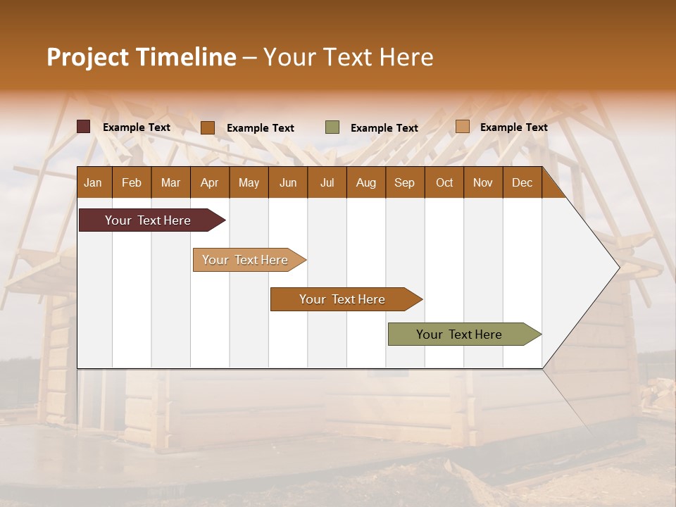 Wooden House PowerPoint Template