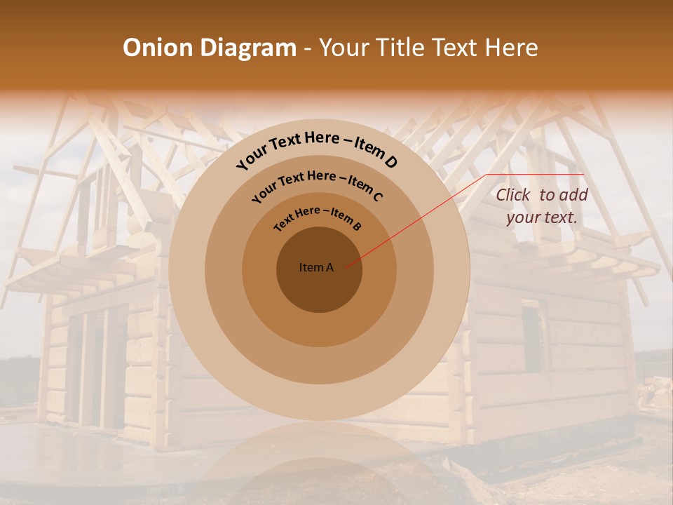 Wooden House PowerPoint Template