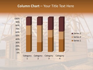 Wooden House PowerPoint Template