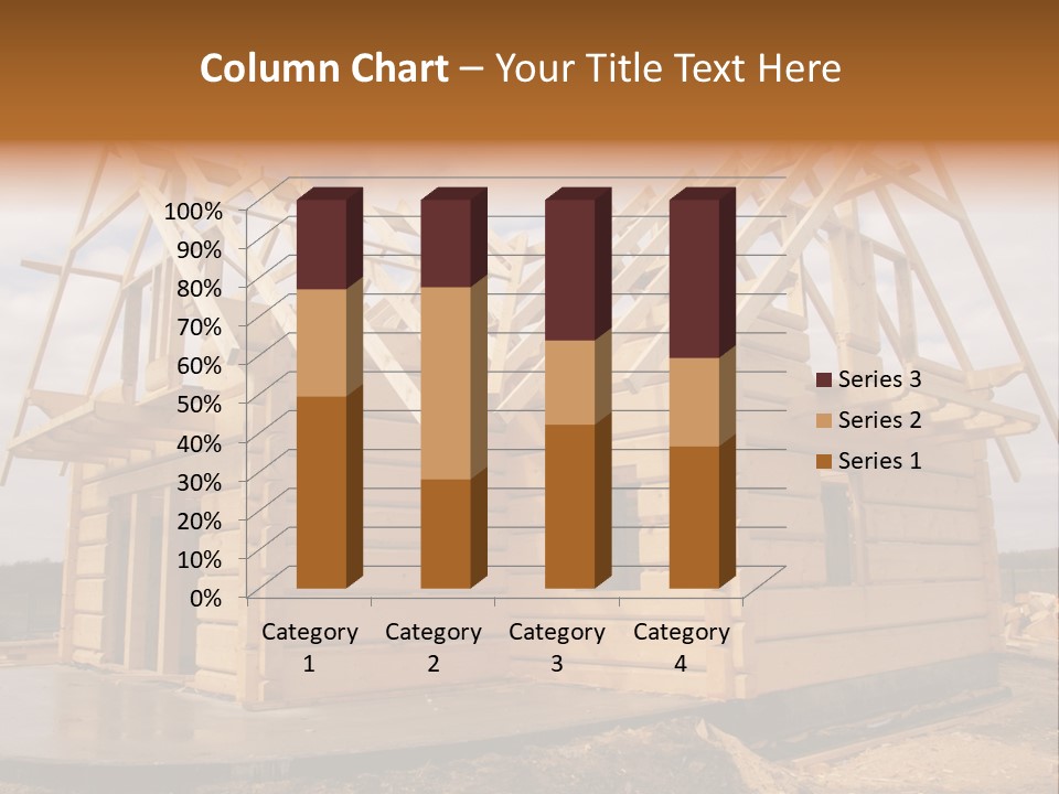 Wooden House PowerPoint Template
