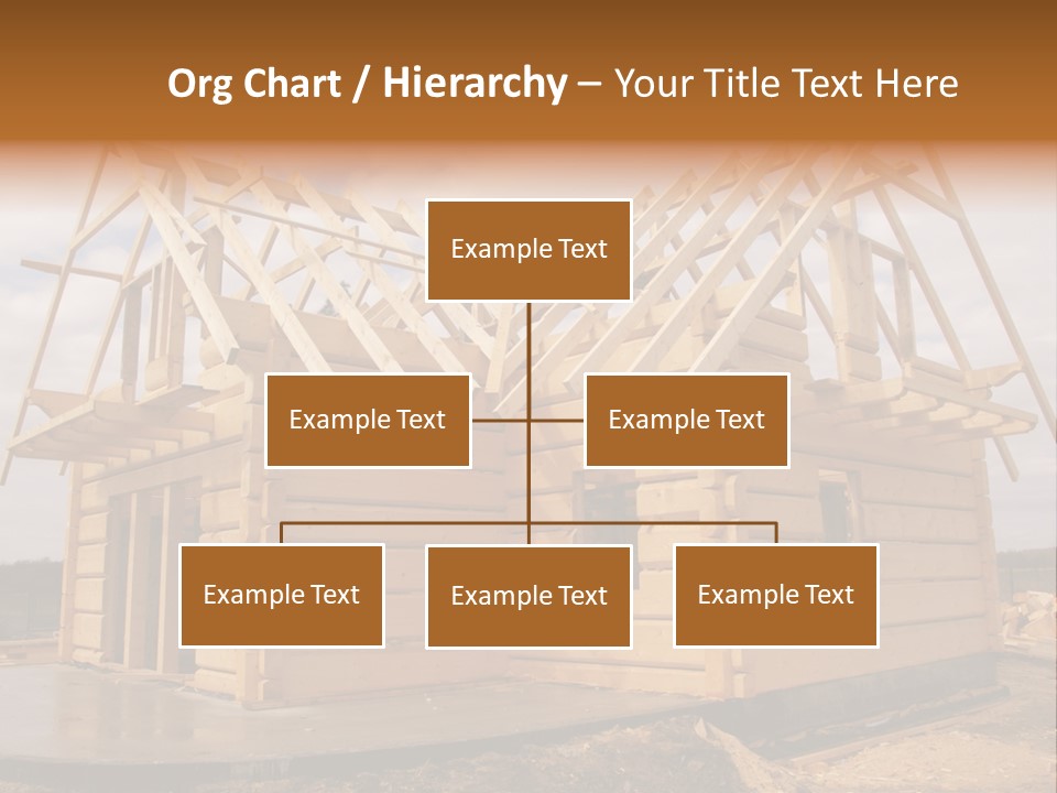 Wooden House PowerPoint Template