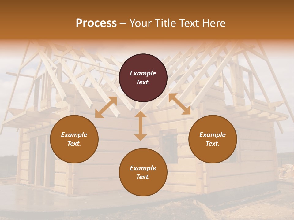 Wooden House PowerPoint Template