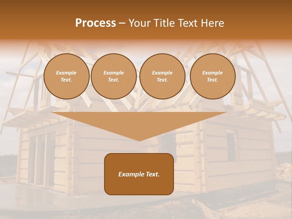 Wooden House PowerPoint Template