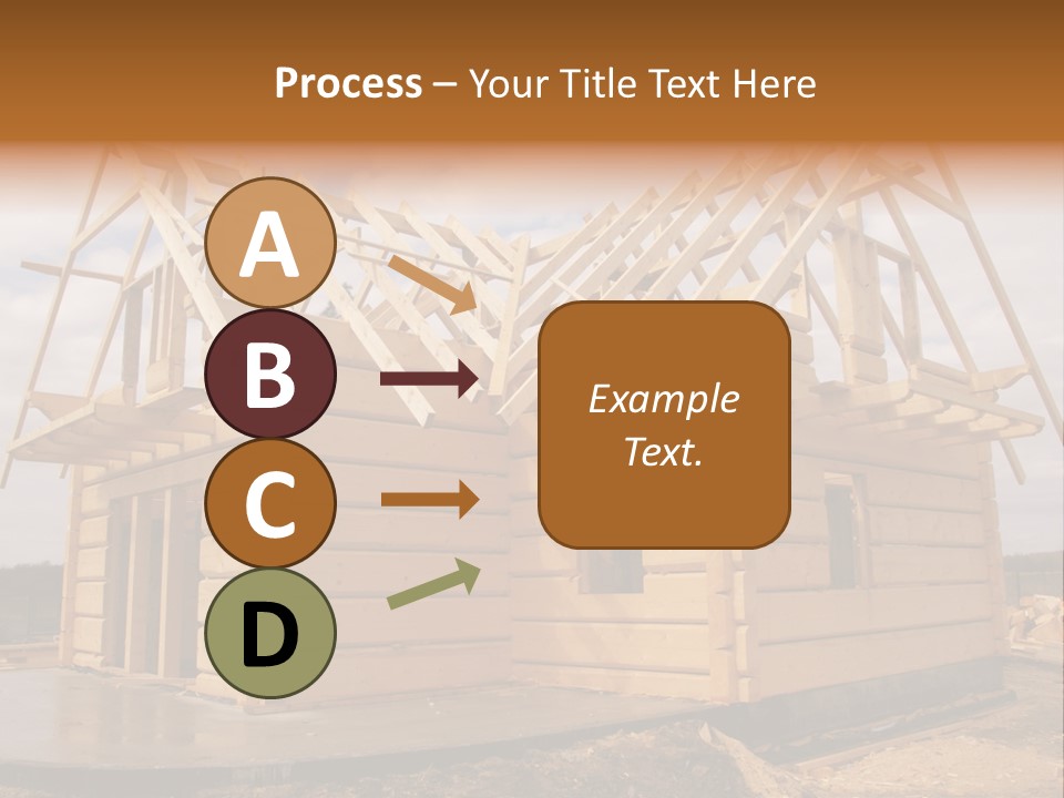 Wooden House PowerPoint Template