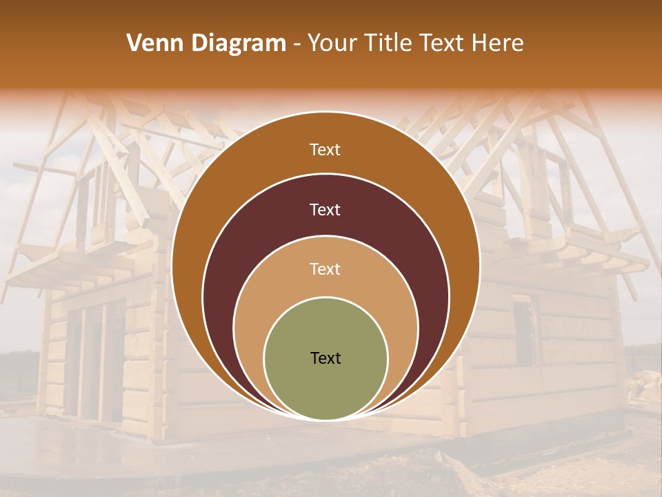 Wooden House PowerPoint Template