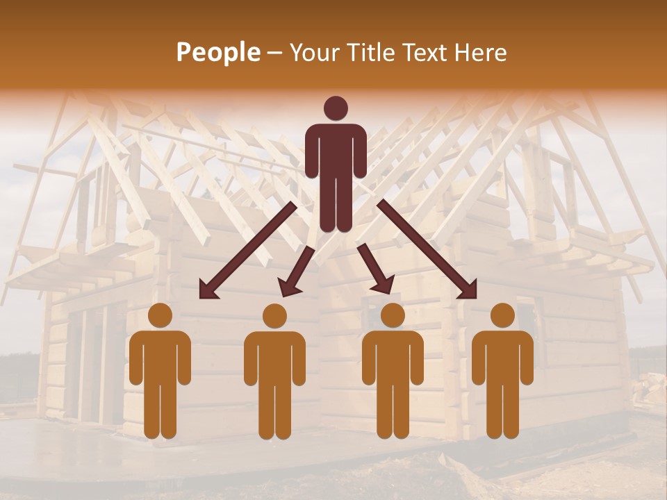 Wooden House PowerPoint Template