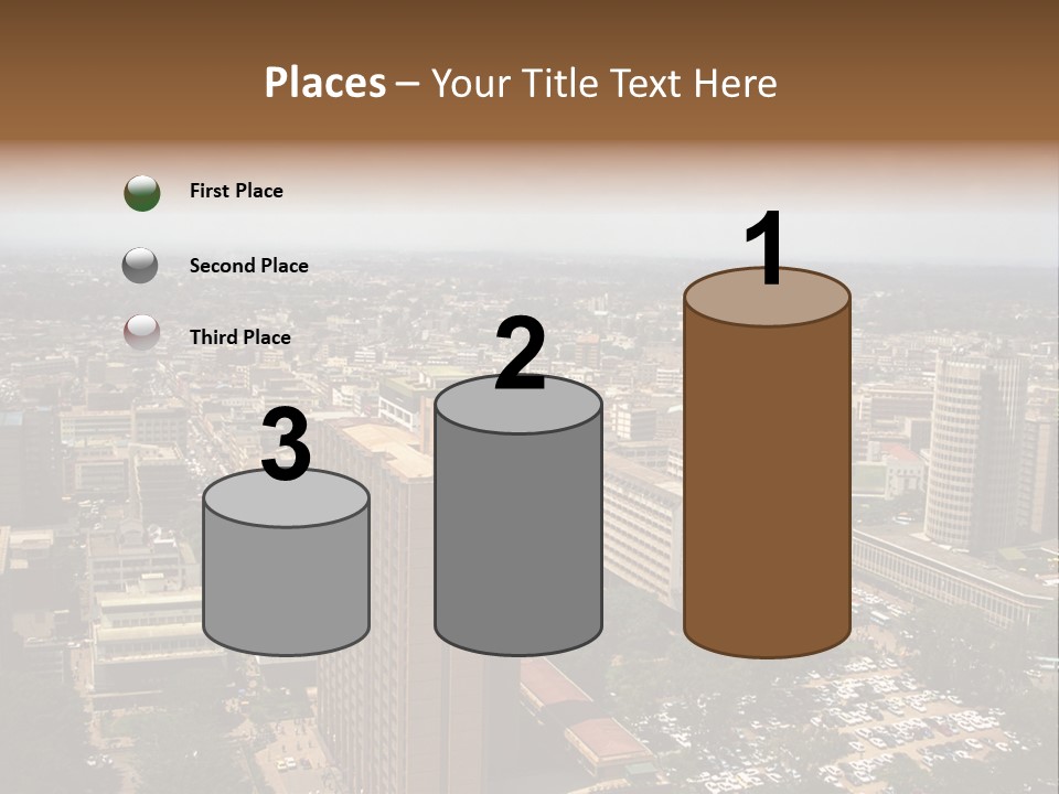 The City, Nairobi, Kenya PowerPoint Template