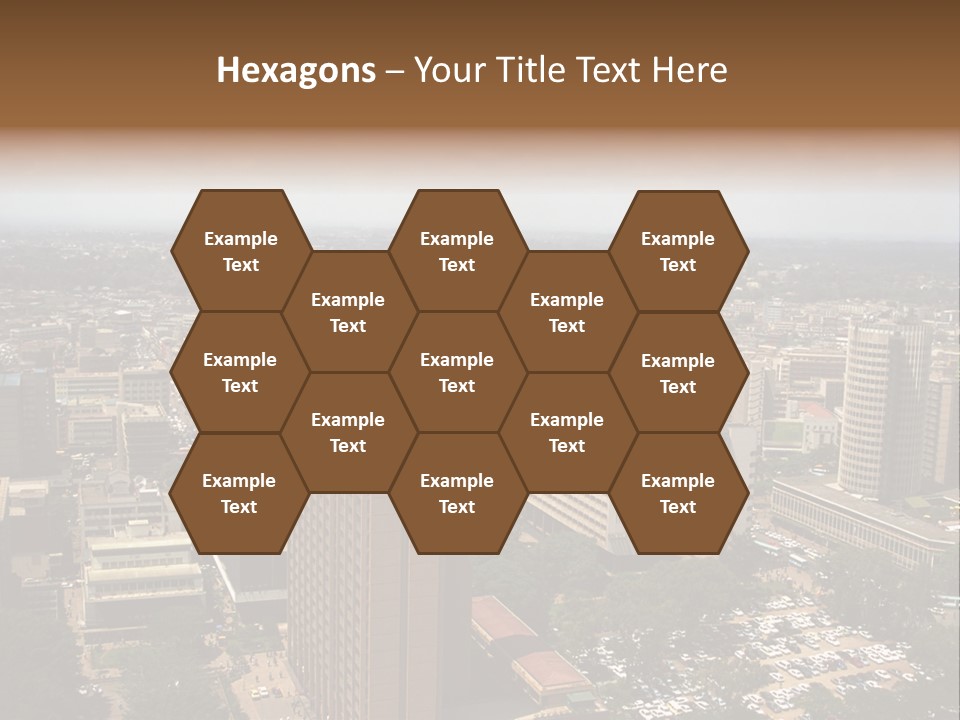 The City, Nairobi, Kenya PowerPoint Template