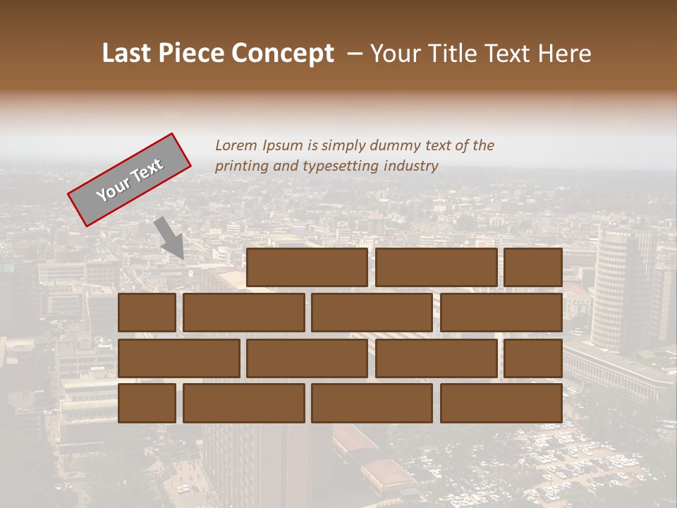 The City, Nairobi, Kenya PowerPoint Template