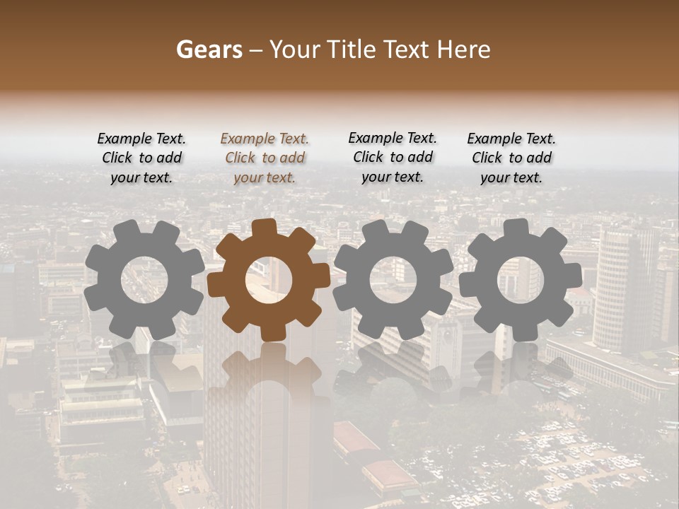 The City, Nairobi, Kenya PowerPoint Template