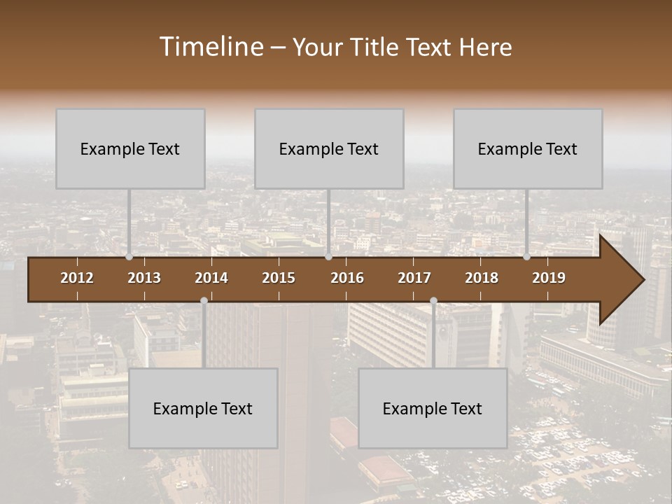 The City, Nairobi, Kenya PowerPoint Template