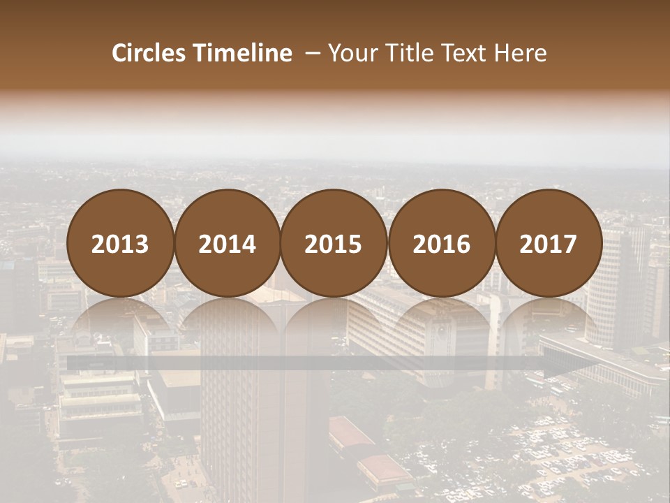The City, Nairobi, Kenya PowerPoint Template