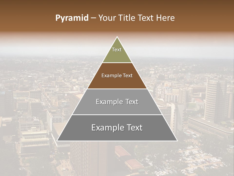 The City, Nairobi, Kenya PowerPoint Template