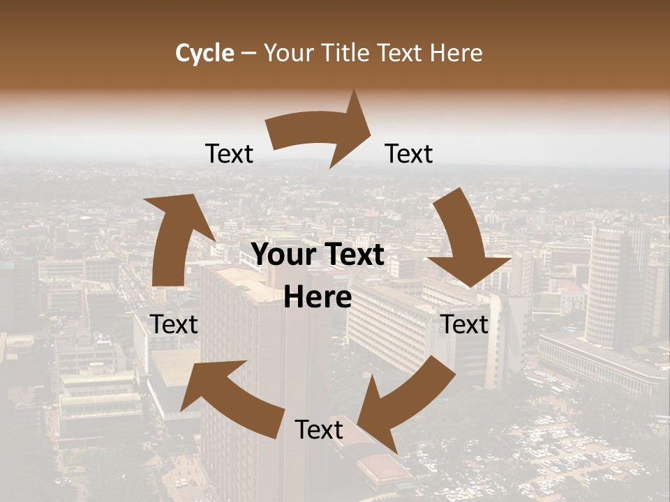 The City, Nairobi, Kenya PowerPoint Template