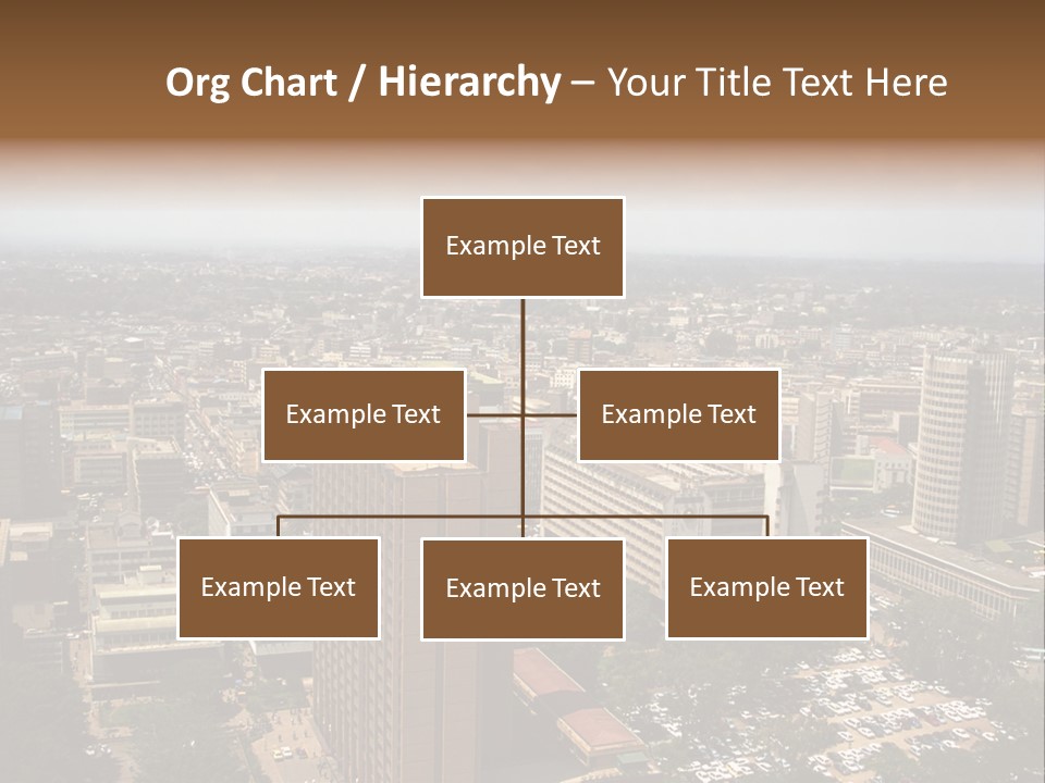 The City, Nairobi, Kenya PowerPoint Template