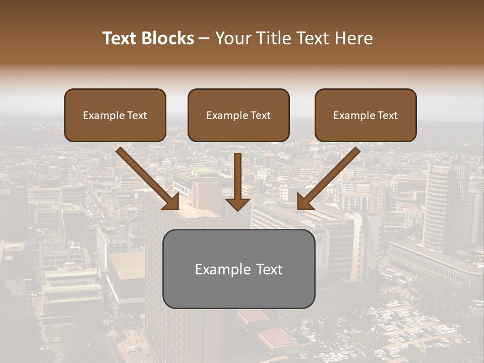 The City, Nairobi, Kenya PowerPoint Template