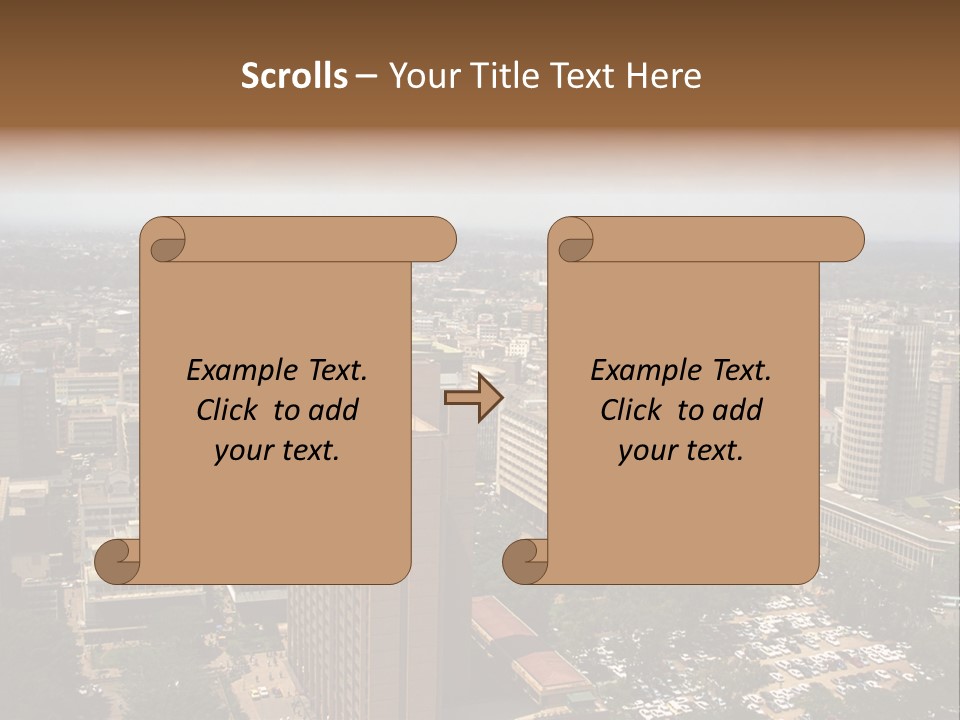 The City, Nairobi, Kenya PowerPoint Template