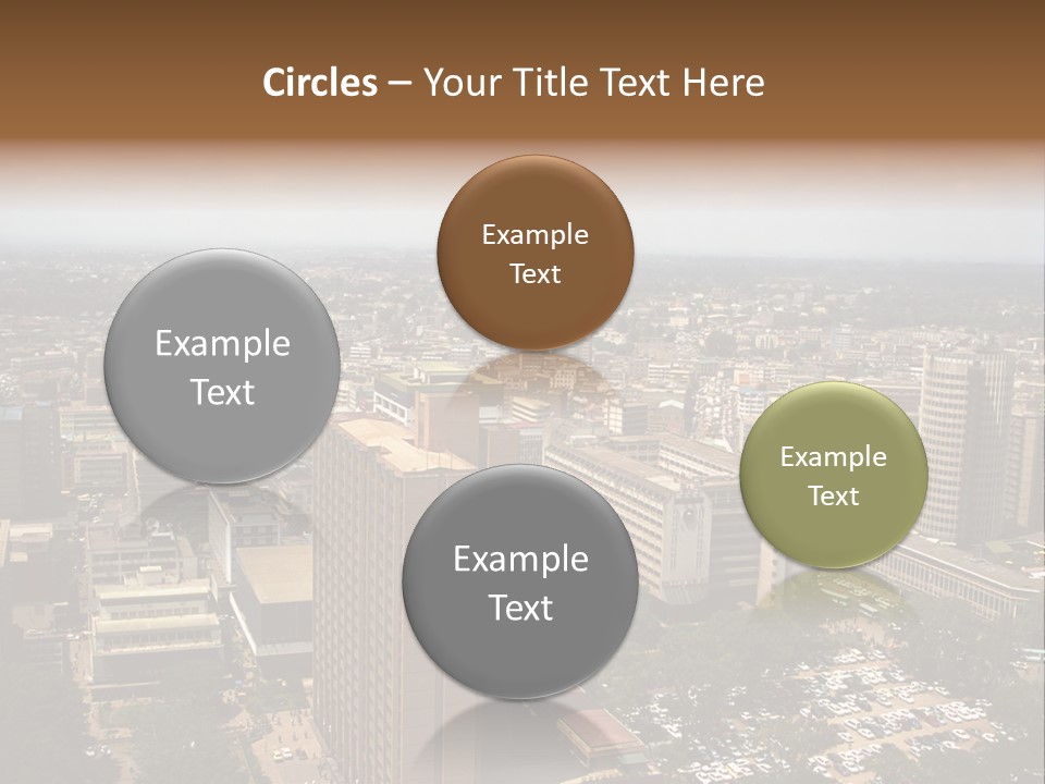 The City, Nairobi, Kenya PowerPoint Template