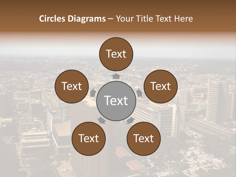 The City, Nairobi, Kenya PowerPoint Template
