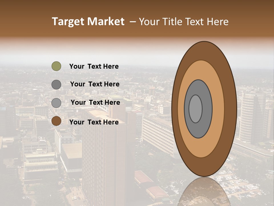 The City, Nairobi, Kenya PowerPoint Template