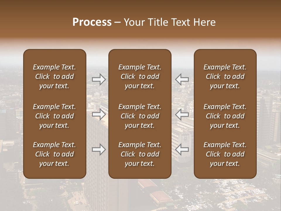 The City, Nairobi, Kenya PowerPoint Template