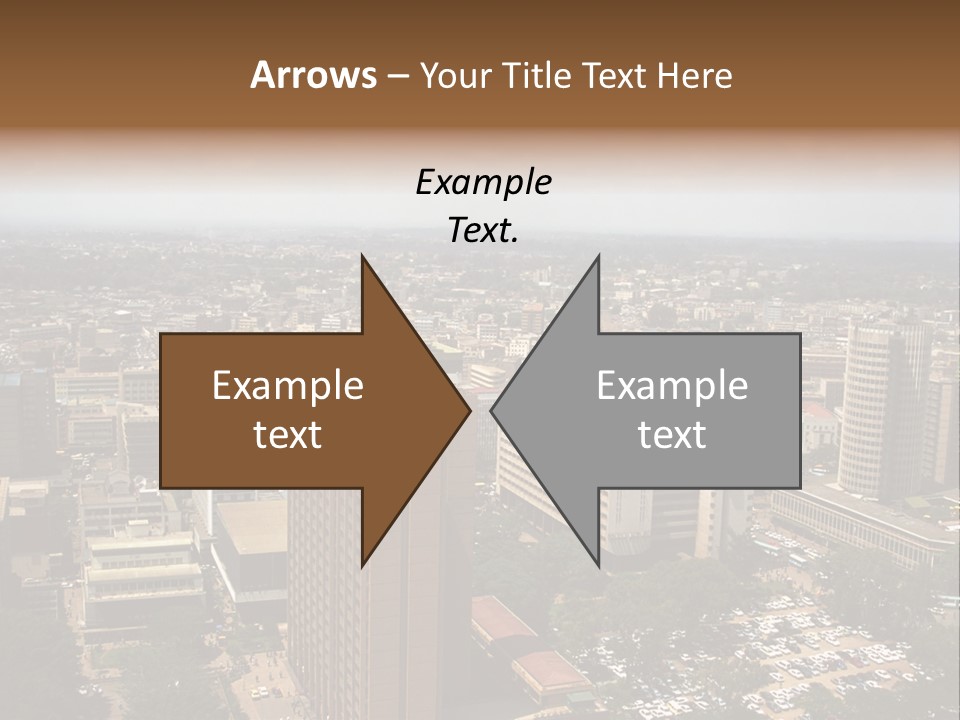 The City, Nairobi, Kenya PowerPoint Template