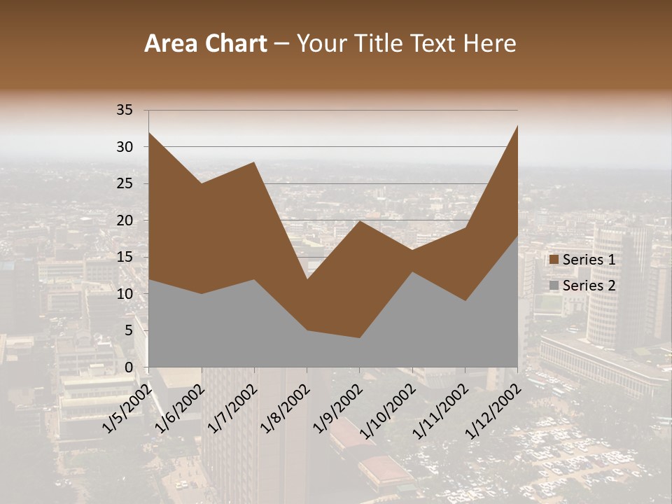 The City, Nairobi, Kenya PowerPoint Template