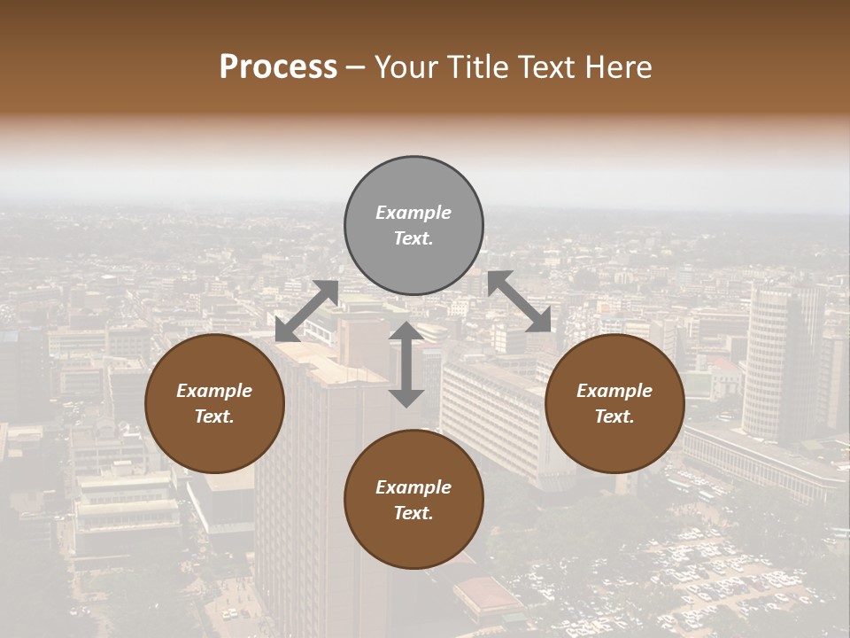 The City, Nairobi, Kenya PowerPoint Template