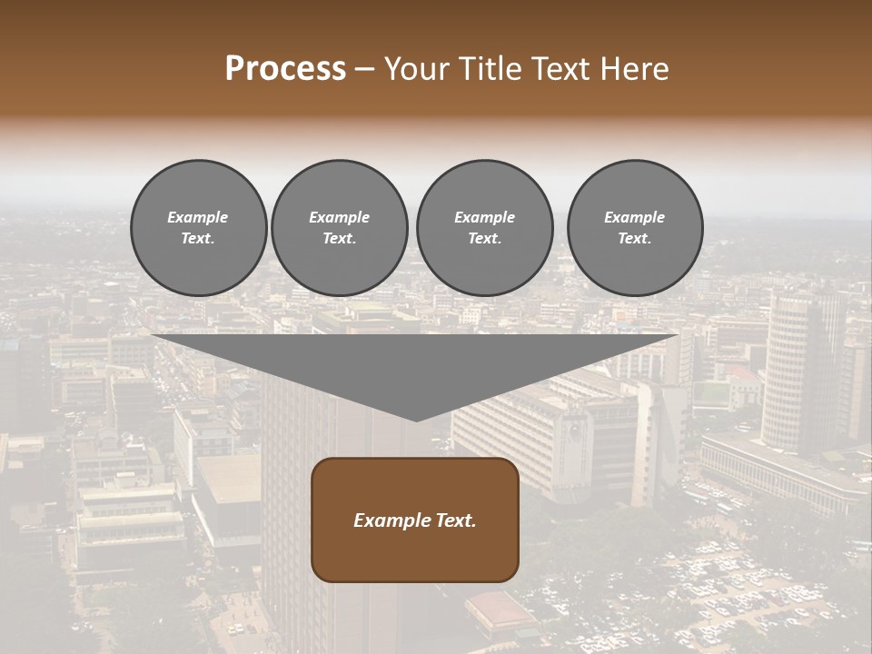 The City, Nairobi, Kenya PowerPoint Template