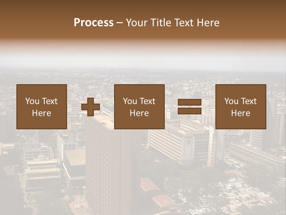 The City, Nairobi, Kenya PowerPoint Template